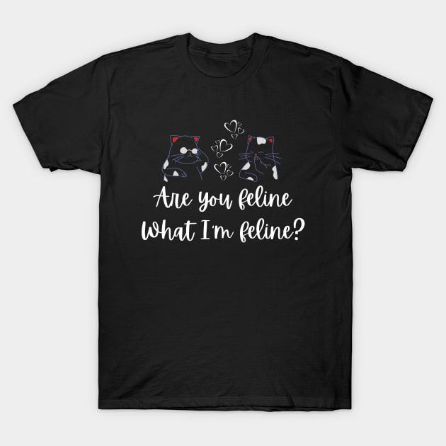 Are you feline what I'm feline? T-Shirt by NatWell